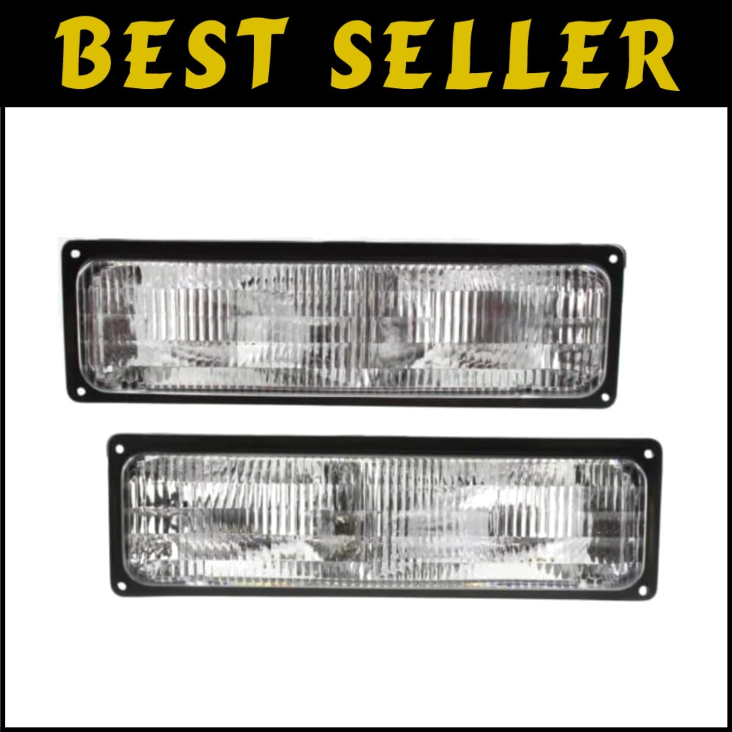 Waterproof Driver & Passenger Signal Light Pair for Chevy | Exact Fit GM2521128