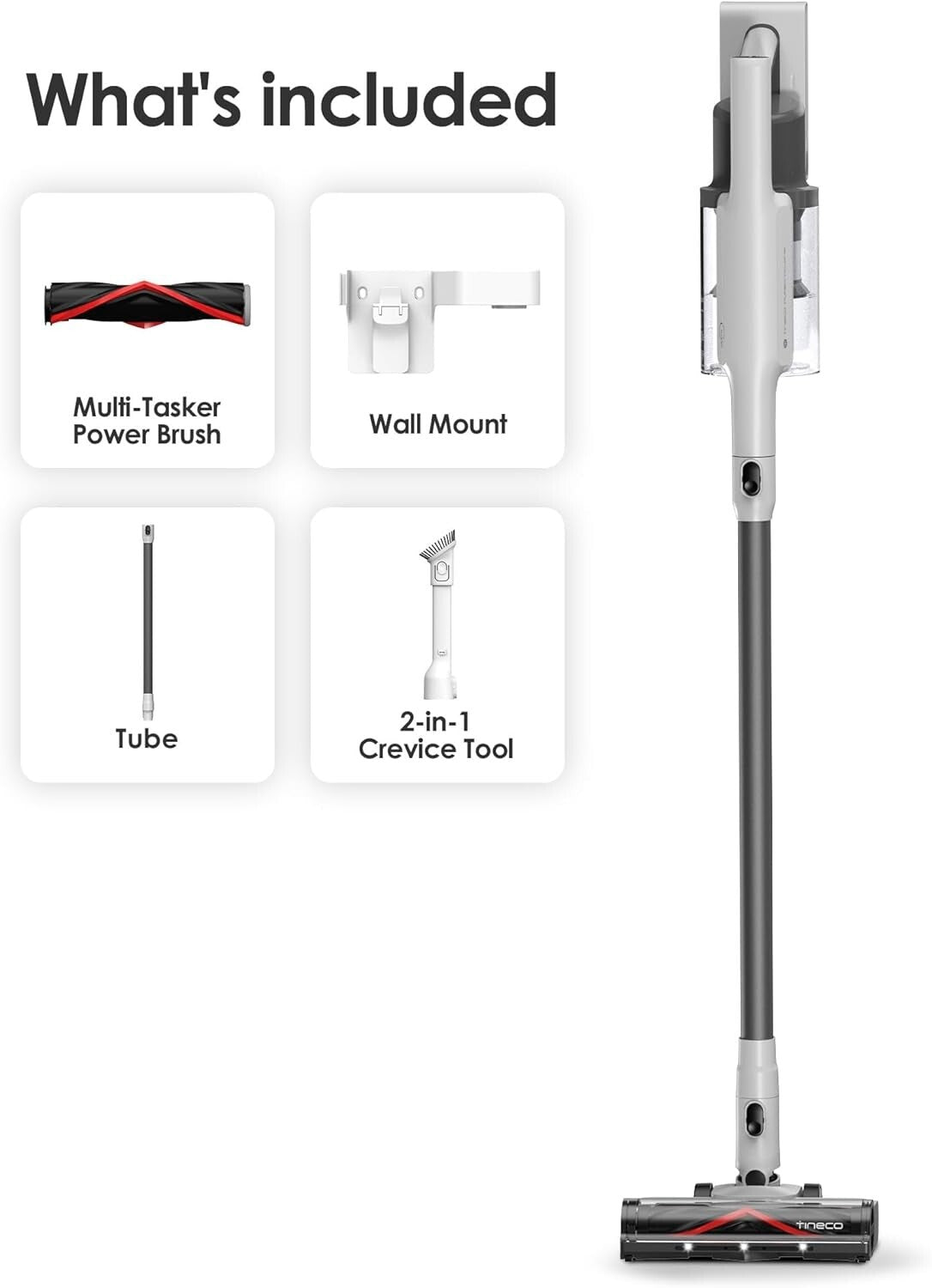 160W Cordless Vacuum with 1L Dustbin - Sleek Design & Eco-Friendly Cleaning