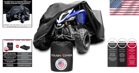 Extra Large Waterproof ATV Cover with Drawstring - Ultimate Protection for Quads