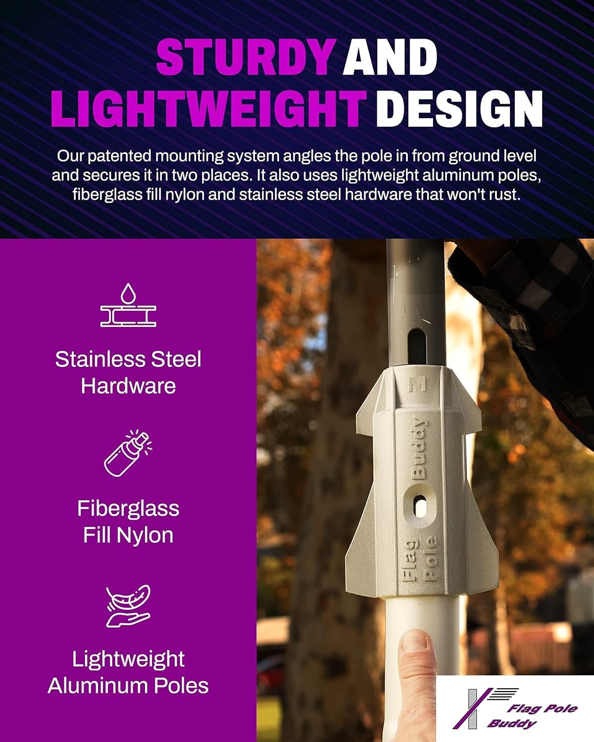 Durable Aluminum Starlink Gen 2 Mount with Innovative Ground Access Design