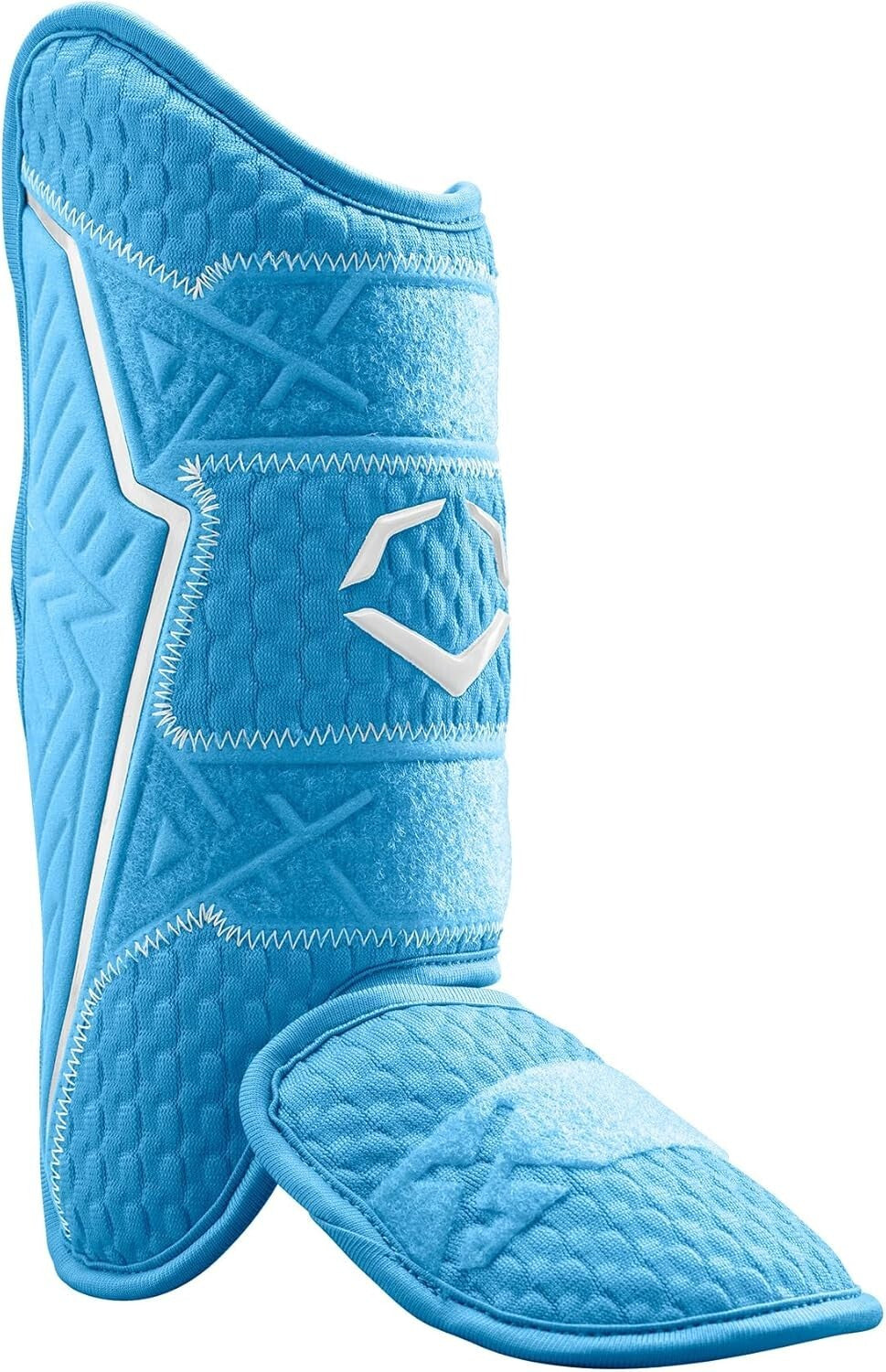 Ergonomically Designed Batter's Leg Guard with Adjustable Straps - Victory Blue