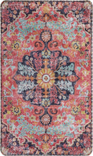 Load image into Gallery viewer, Stylish 3'x5' Fuchsia Non-Slip Rug - Ideal for Entrances &amp; High Traffic Areas