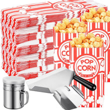 Load image into Gallery viewer, Party-Ready Popcorn Set - 402 Pieces with Scoop &amp; Salt Shaker for Easy Servings