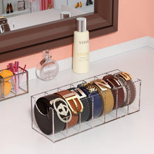 Load image into Gallery viewer, Compact Acrylic Belt Organizer for Large Buckles - Stylish Storage Solution