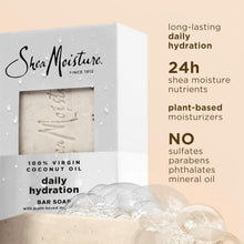 Load image into Gallery viewer, Natural Coconut Oil Soap Bars, 6 Pack - Nourishing Shea Butter &amp; Acacia Senegal