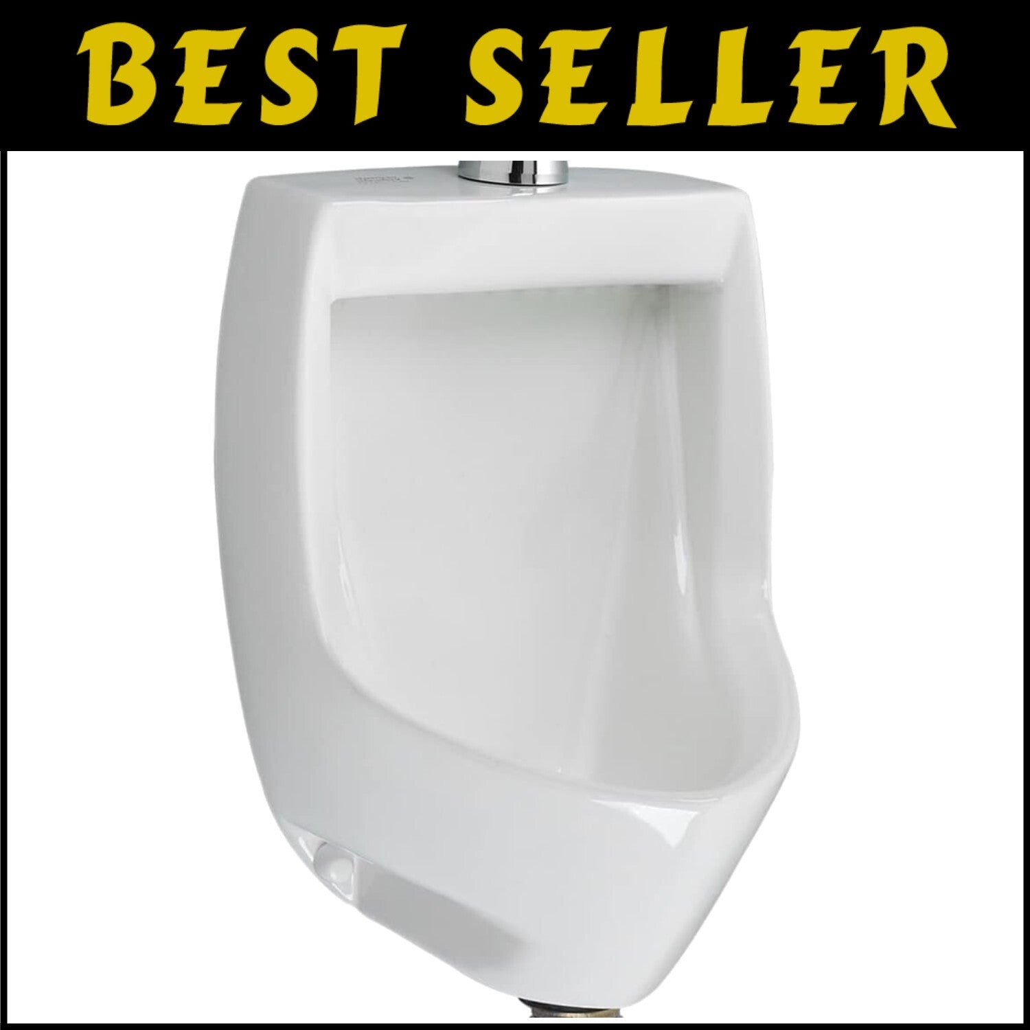 Ultra-Low Consumption White Bathroom Urinal for Commercial Applications