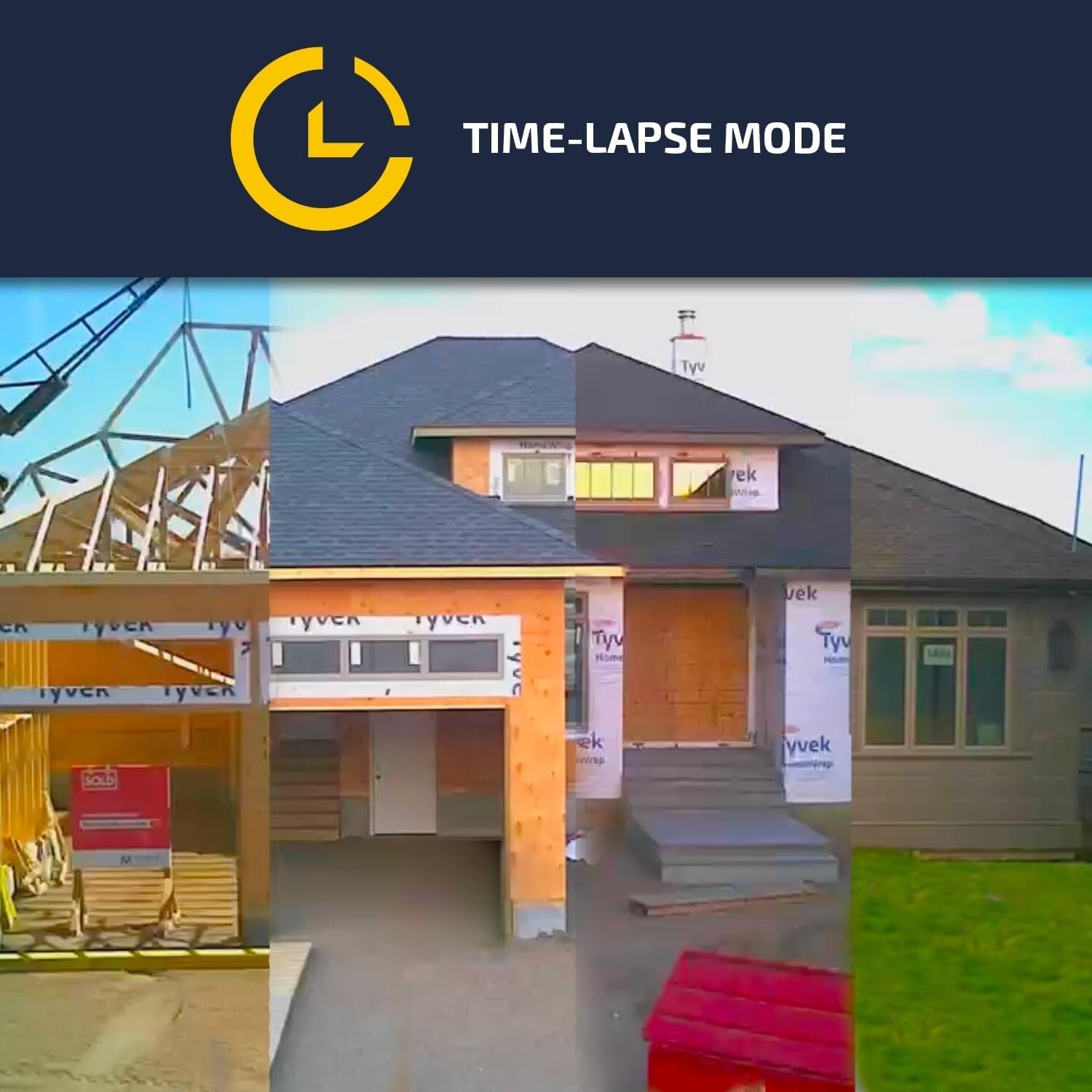 Battery-Powered 4G-LTE Outdoor Camera - Motion Activated, IP65 Weather-Resistant