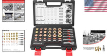 Load image into Gallery viewer, Universal Oil Drain Plug Thread Repair Kit - 84 Pieces for M13 M15 M17 M20 M22