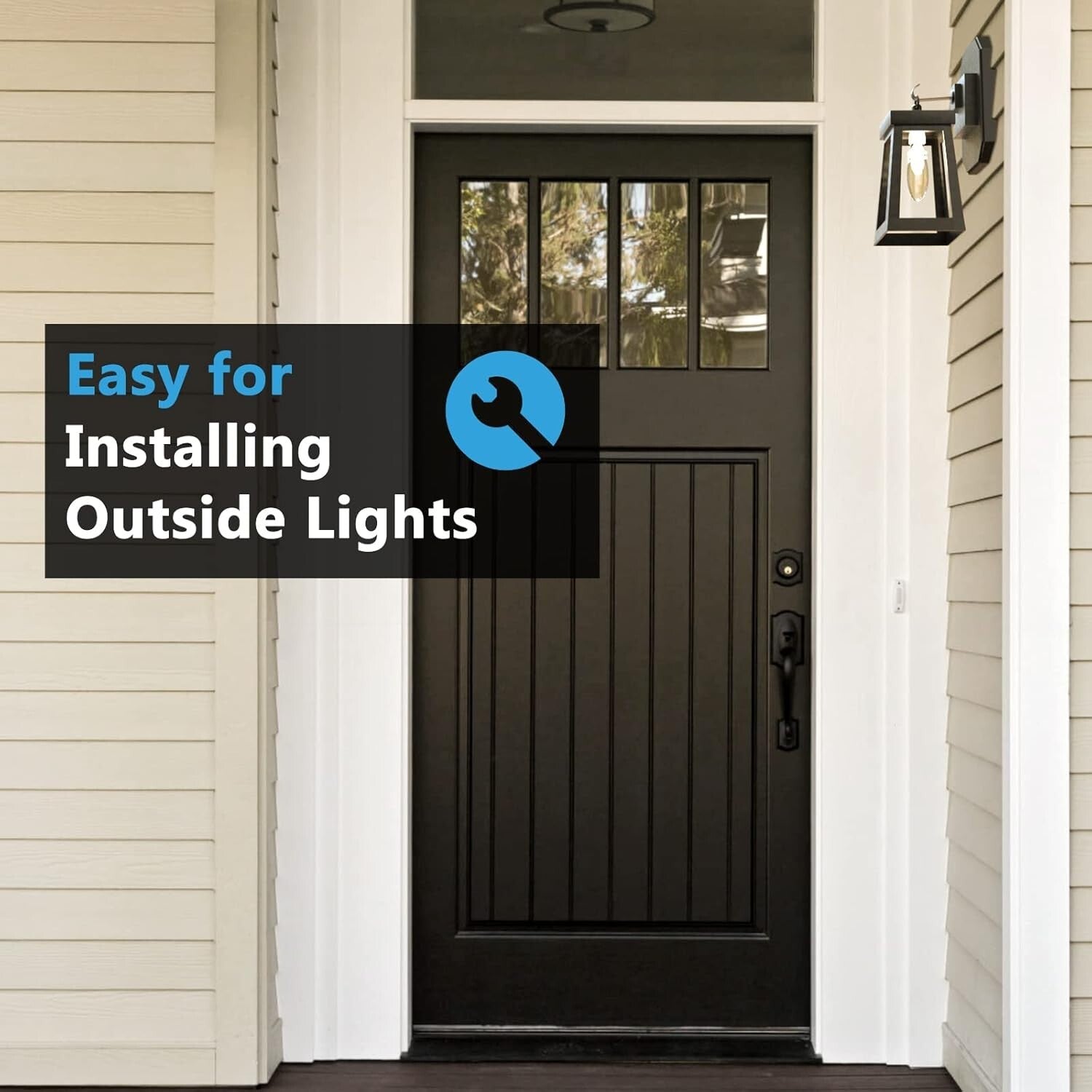 Paintable Vinyl Siding Mounting Block and Electrical Box - Easy Installation