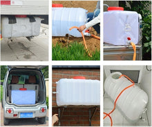 Load image into Gallery viewer, Food-Grade 12 Gallon Water Container with Spigot - Ideal for RVs &amp; Emergency Use