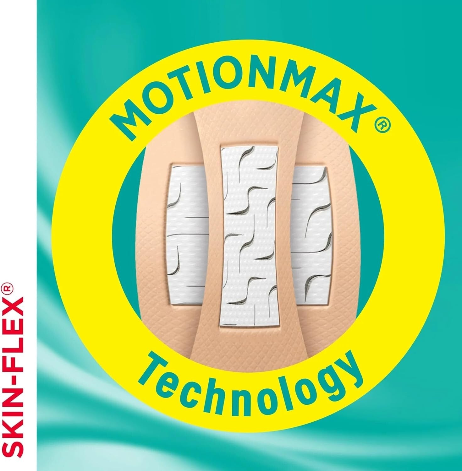 Flexible MotionMax Bandages – 25 Count Multipack, Waterproof & Comfortable