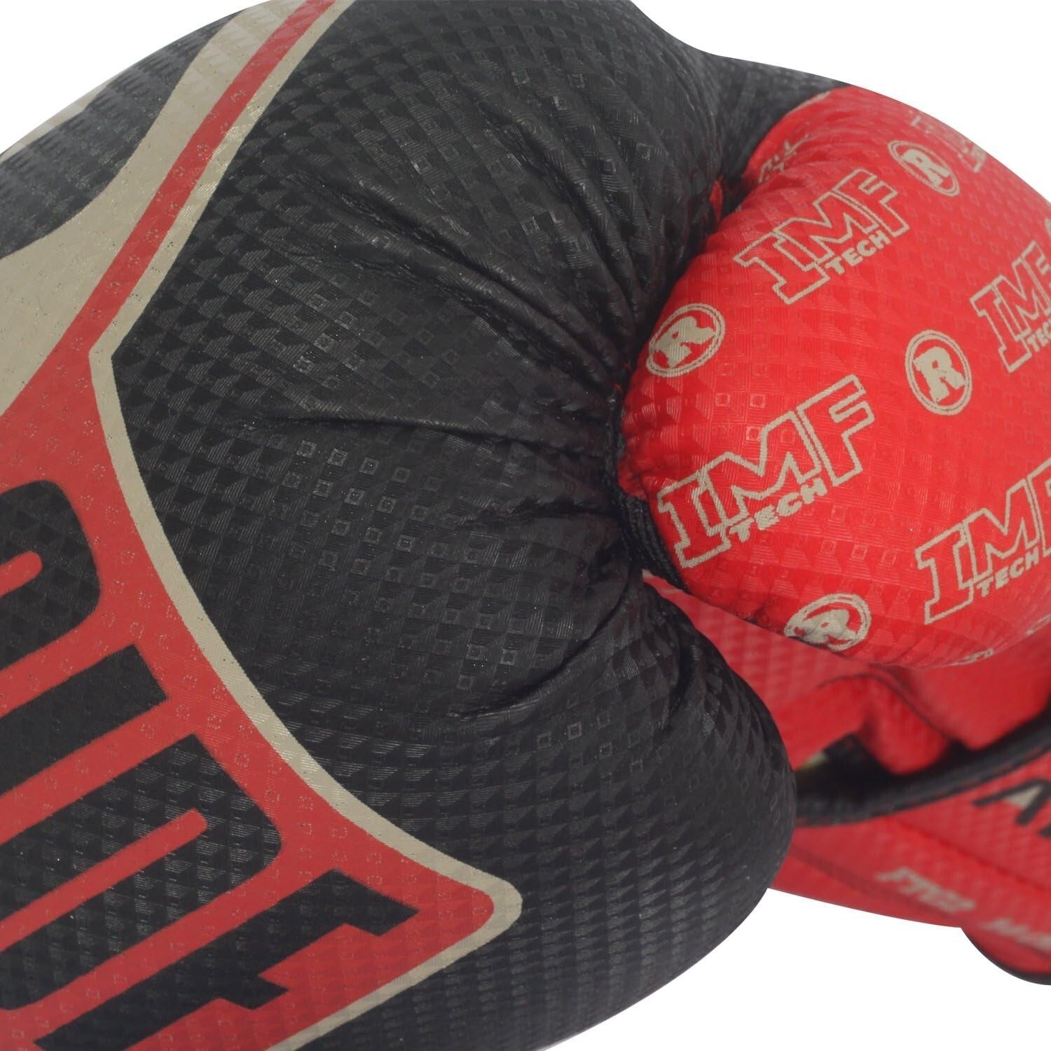 Apex Flash 14 Oz Sparring Gloves in Red/Black - Ultimate Wrist Support