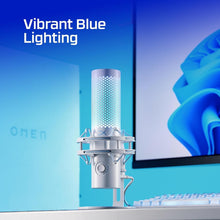 Load image into Gallery viewer, HyperX Quadcast 2 Frost – Bluetooth Podcast Microphone with One-Touch Recording