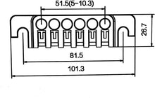 Load image into Gallery viewer, Vintage 70's TP-6 Guitar Bridge and Tailpiece Replacement for LP &amp; SG Electric