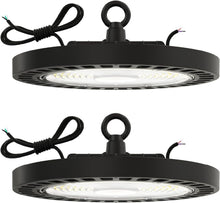 Load image into Gallery viewer, Ultra-Bright 21000 LM LED High Bay Light - 150W Dimmable for Gym &amp; Warehouse Use