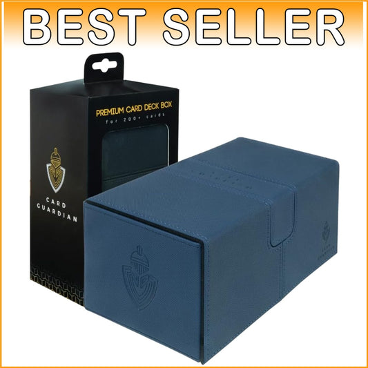 Elegant Blue Card Case - Premium Storage for Magic the Gathering & More