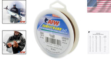 Load image into Gallery viewer, 135lb Breaking Strength Camo Leader Wire - 1x7 Stainless Steel, 300ft Option
