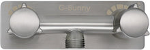 Load image into Gallery viewer, Compact All-Metal 4” RV Shower Valve with Easy-Turn Control for Temperature