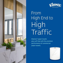 Load image into Gallery viewer, Kleenex Bulk Hard Roll Paper Towels - 6 Rolls of 600' for Ultimate Absorbency
