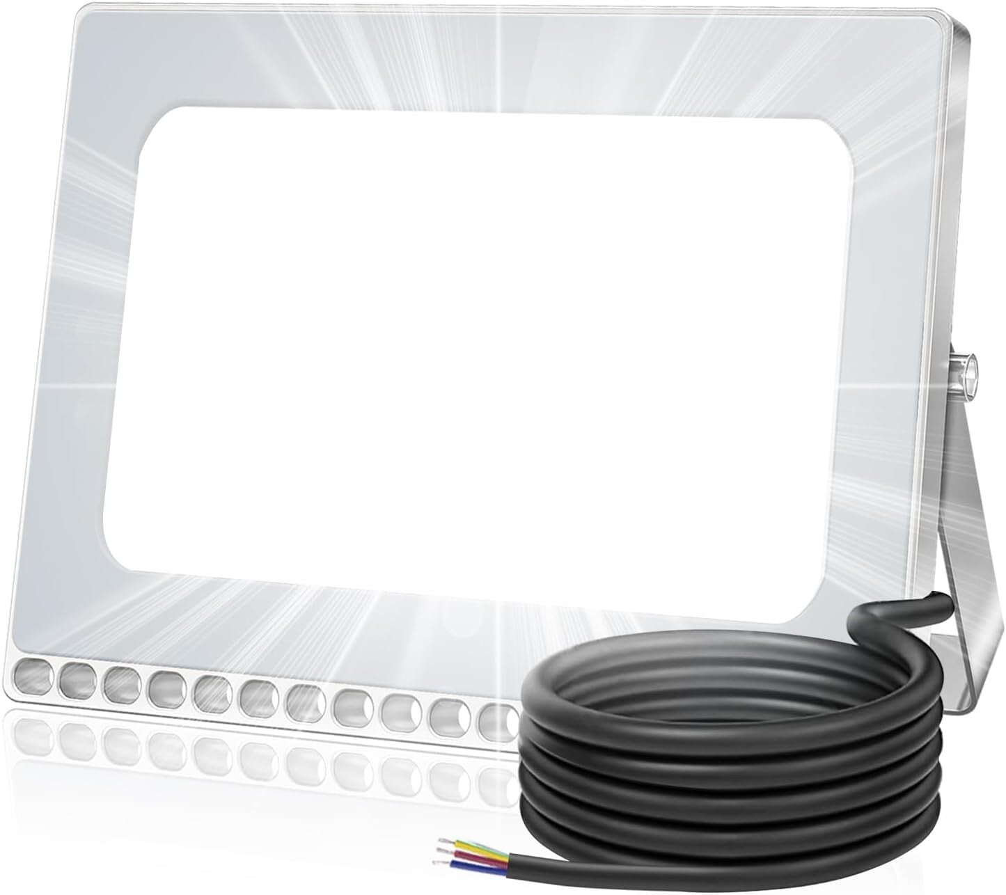 Energy-Saving 500W Slim Design Flood Light - 40000Lumen for Garage & Garden