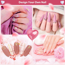 Load image into Gallery viewer, Gift-Ready 18 Color Poly Nail Gel Kit: Glitter Nail Art &amp; Temperature Effects