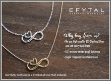 Load image into Gallery viewer, Elegant Dainty Infinity Necklace for Moms and Daughters - Gift Box Included
