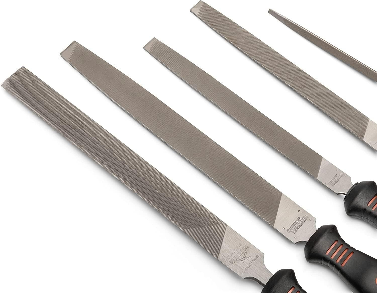 Crescent 5-Piece General Purpose File Set - Ergonomic Comfort & Functionality