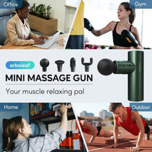 Load image into Gallery viewer, Lightweight Deep Tissue Massage Gun with 10 Minute Auto Power-Off Feature