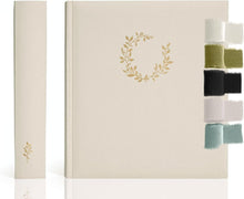 Load image into Gallery viewer, Classic Floral Scrapbook - 11.8" x 13" - Perfect for Weddings &amp; Family Memories
