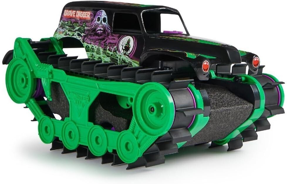 All-Terrain Grave Digger Trax RC Monster Truck - Fastest Outdoor Fun for Kids