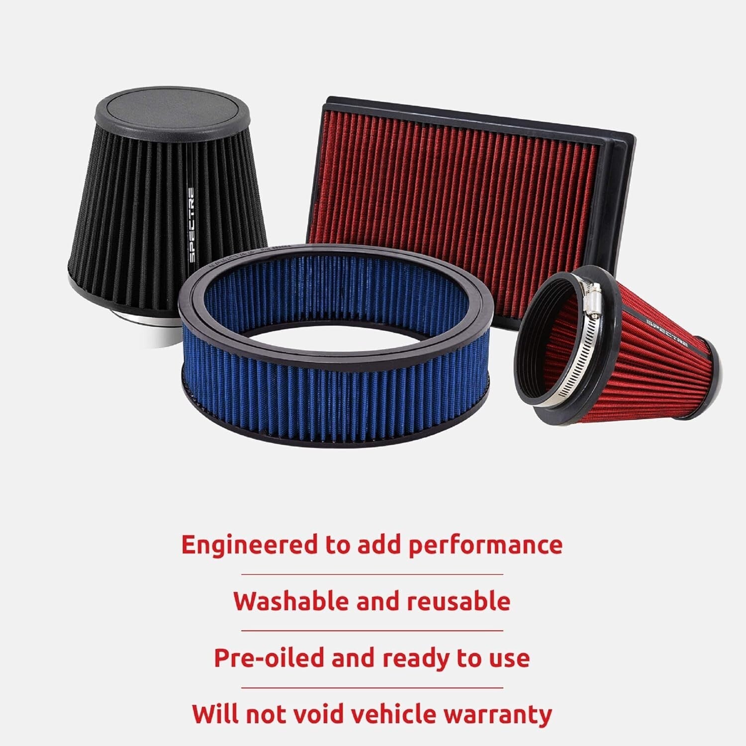 Durable Clamp-On Engine Air Filter - Eco-Friendly & Cost-Effective Upgrade
