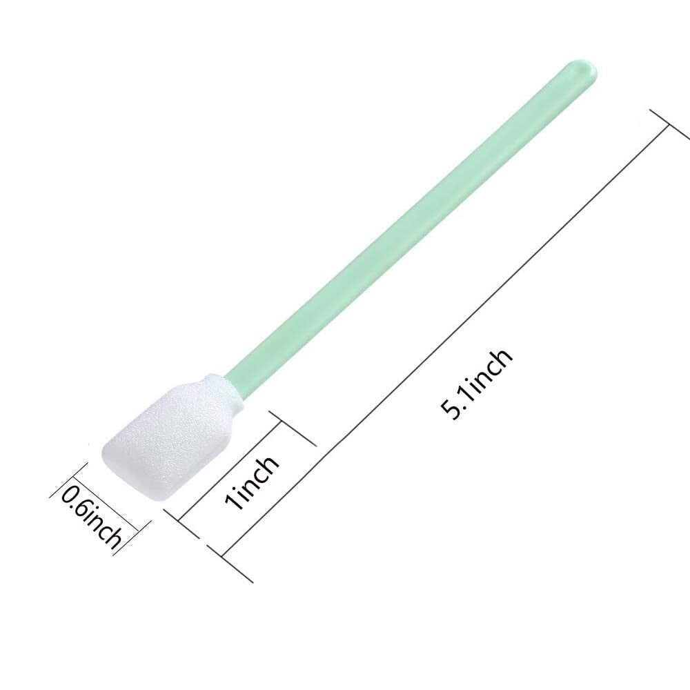 Versatile 400 PCS Foam Swab Set for Printers, Cameras, and Optical Cleaning
