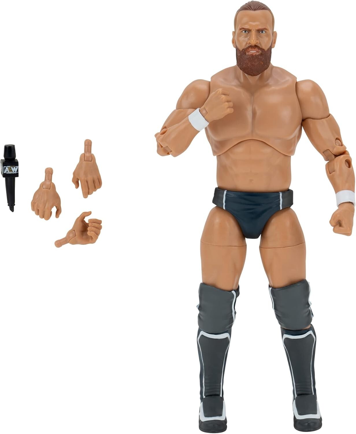 6-Inch AEW Unrivaled Jon Moxley and Bryan Danielson Figures with Alternate Hands