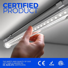 Load image into Gallery viewer, Ultra Bright Linked 4FT LED Ceiling Lights - 40W, Ideal for Workspaces, 10 Pack