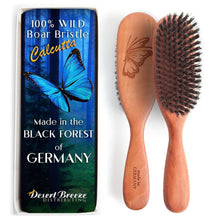 Load image into Gallery viewer, Luxury Boar Bristle Hairbrush for Fine to Medium Thick Hair - Made in Germany