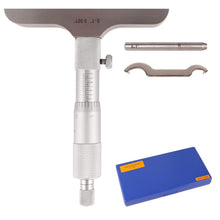 Load image into Gallery viewer, High Accuracy Depth Gauge - 0-1" Range with Durable Construction for Metalwork