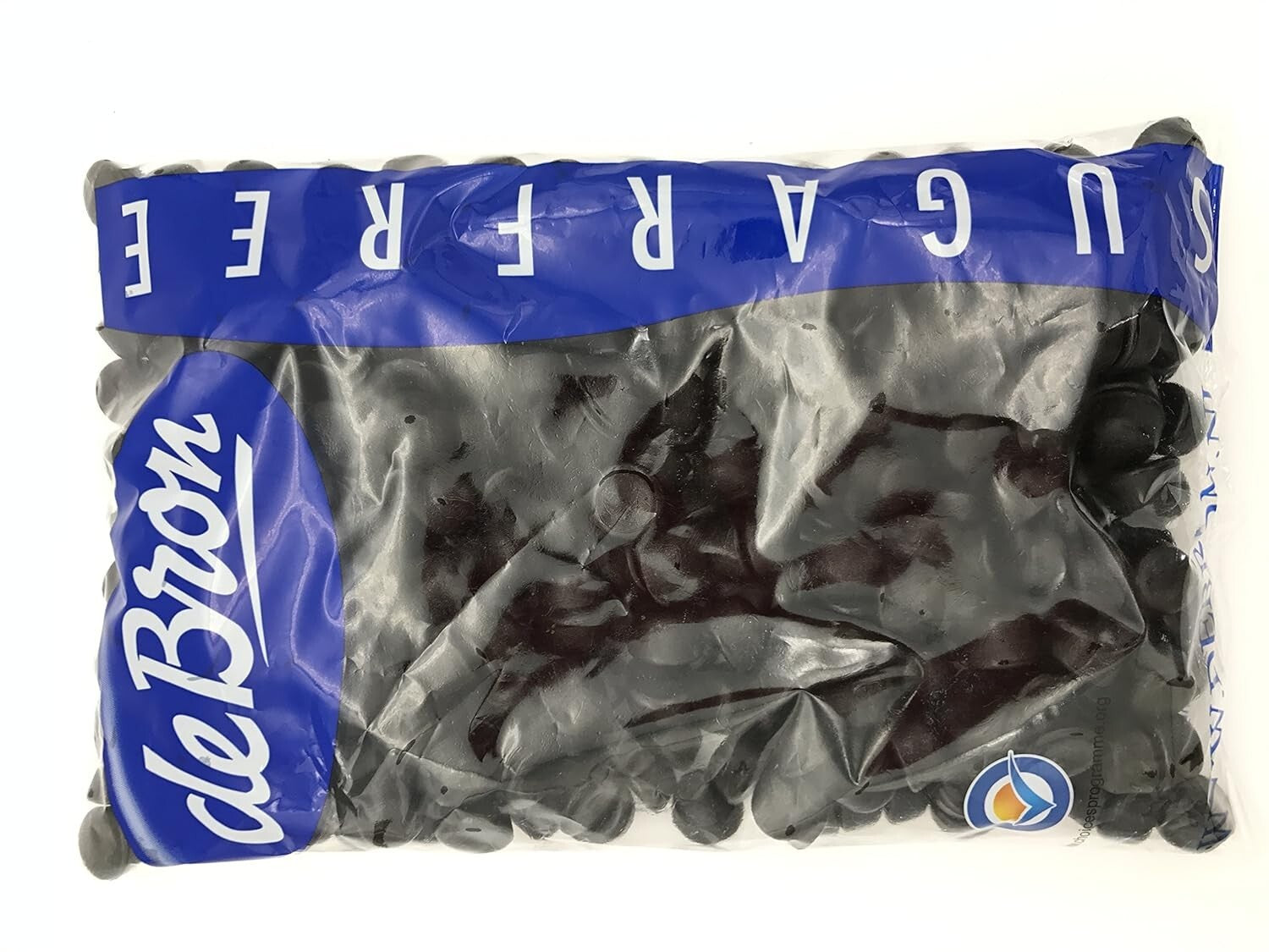 Deliciously Sweet 2.2lb deBron Sugar-Free Licorice Drops - Shareable Snacks