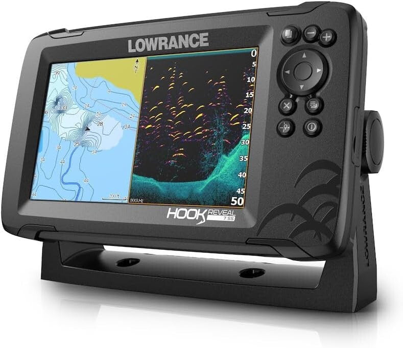 7" Fish Finder with FishReveal & Autotuning Sonar - Perfect for Every Angler