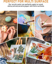 Load image into Gallery viewer, Artistic 14 Color Acrylic Paint Set – Smooth Texture, Perfect for Kids &amp; Adults