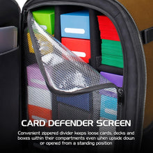 Load image into Gallery viewer, Reinforced MTG Backpack for Card Games - Stylish and Functional Travel Solution