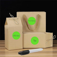 Load image into Gallery viewer, Effortless Organization with 3-Inch Round Color Code Stickers - 4 Vibrant Colors