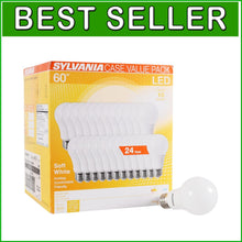 Load image into Gallery viewer, Energy-Saving 8.5W A19 LED Bulbs - 60W Equivalent, 11,000 Hours, Frosted Finish