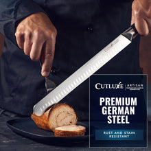 Load image into Gallery viewer, Artisan BBQ Knife Set – Razor-Sharp 12" Slicing Knife &amp; 6" Boning Knife Gift Set