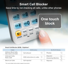 Load image into Gallery viewer, Modern Cordless Home Phone Set with Smart Features - 1.8" Display &amp; Big Buttons