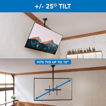 Load image into Gallery viewer, Commercial Grade Ceiling TV Mount Bracket - Fits 22 to 75 Inch Flat Panels