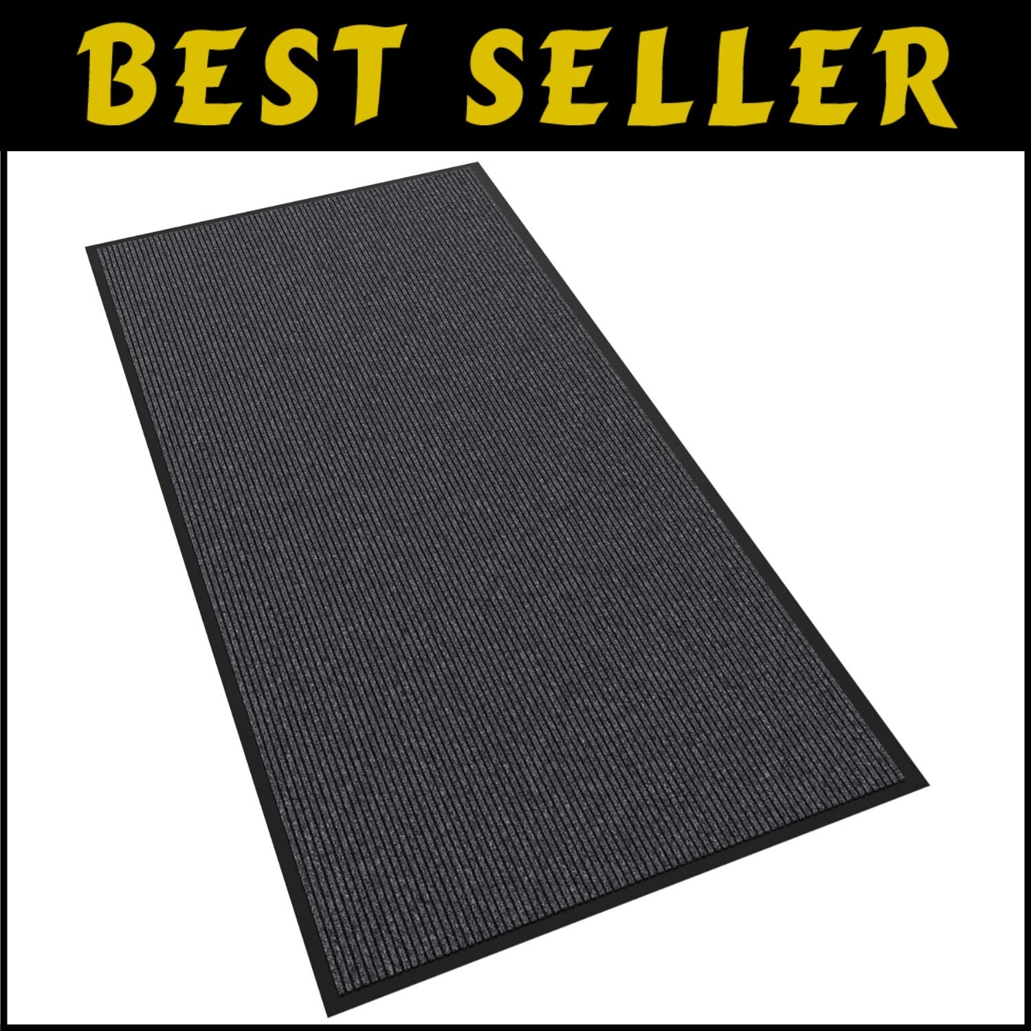 Large 4' x 8' Outdoor Doormat with Non-Slip Grip - Indoor/Outdoor Welcome