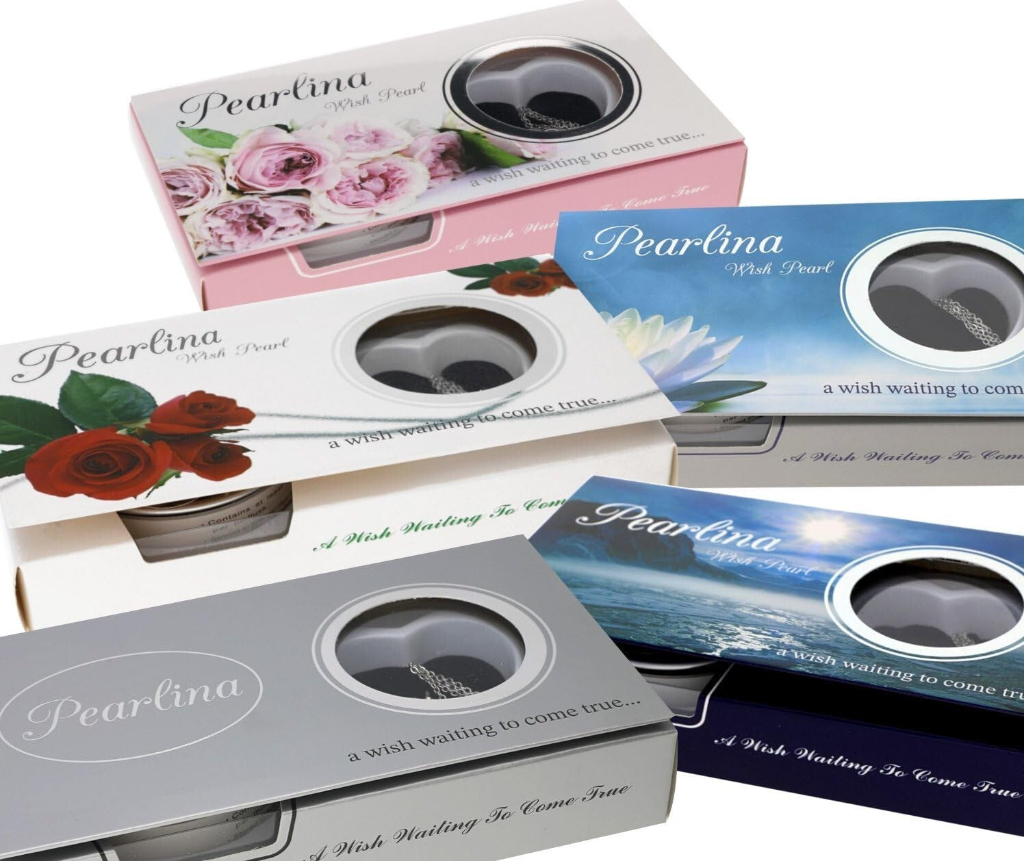 Cultured Wish Pearl Necklace in Sterling Silver Locket - Perfect Gift for Her