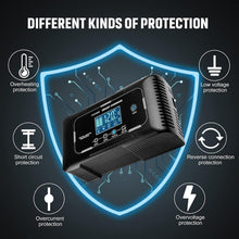 Load image into Gallery viewer, Fully-Automatic 15A Charger for 12V/24V Deep Cycle Batteries with LCD Display