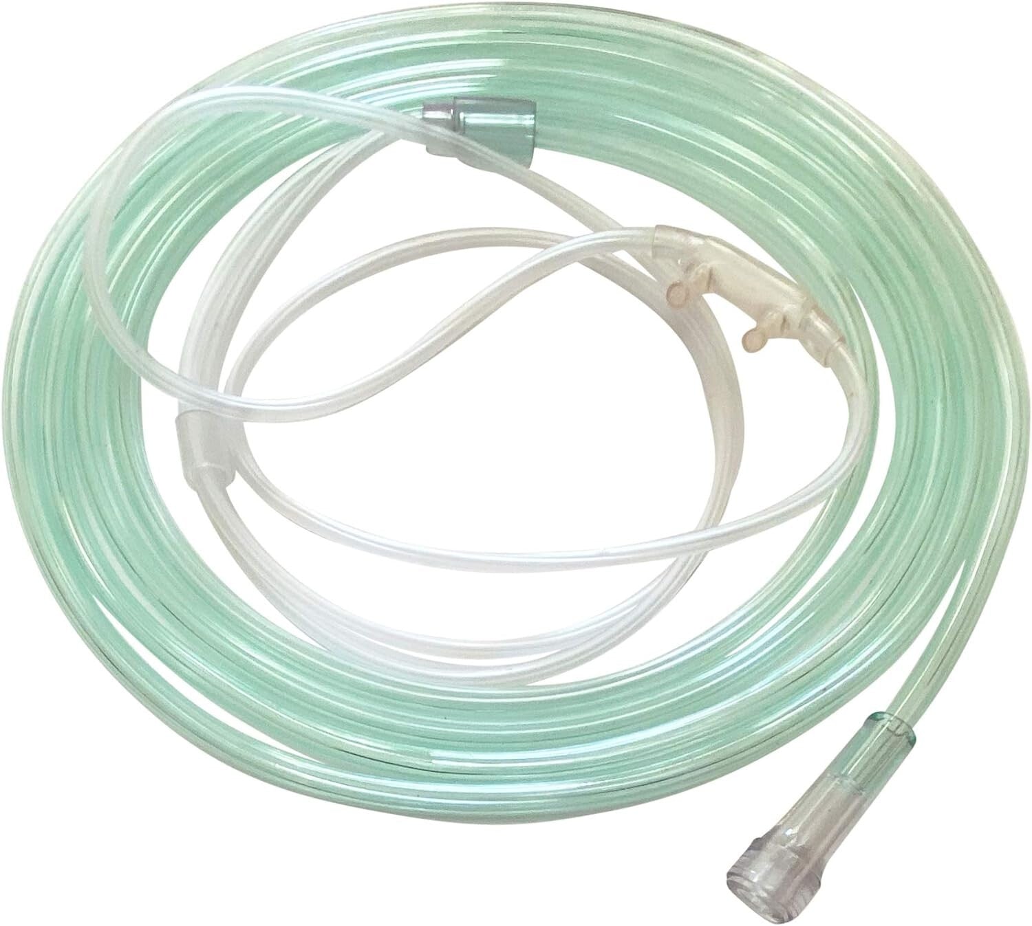 Bulk 50-Pack Adult Cannula with 7' Kink-Proof Tubing for Reliable Oxygen Therapy