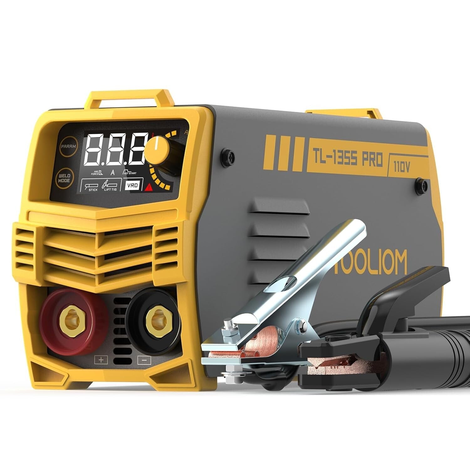 135A Stick Welder Machine with IGBT Inverter - Portable for Easy Job Site Use